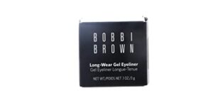 bobbi brown longwear gel eyeliner no.1 black ink, 1 count