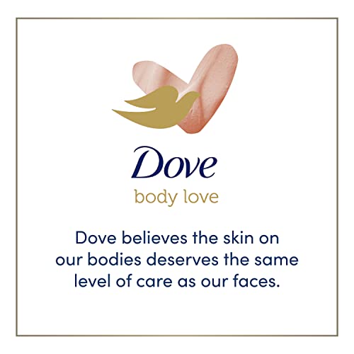 Dove Body Love Body Cleanser Radiance Renew 4 Count For Dull Skin Exfoliating Body Wash with Vitamin C Serum 17.5 fl oz