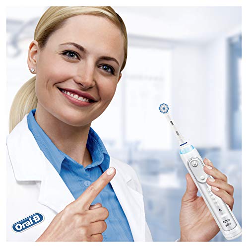 Oral-B Clean and Care Sensitive Clean Replacement Toothbrush Head, Pack of 6 Counts