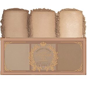i’m meme palette – afternoon tea contour | mother’s day, gifts. buildable coverage, 3 shades, light to medium, frozen choco, 0.4 oz