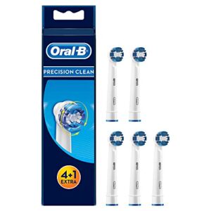 Oral-B Precision Clean Rechargeable Electric Toothbrush Heads - 5 Count (Pack of 1 )