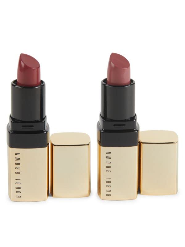 Bobbi Brown Luxed Up Lips Lipstick Duo Hibiscus and Desert Rose