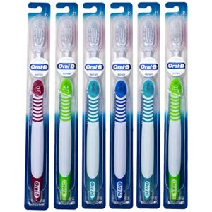 oral-b complete sensitive toothbrush, 35 extra soft – pack of 6
