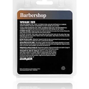 FX801R Replacement Blades for BaBylissPRO Clippers, Replacement Clipper Blades Compatible with BaBylissPRO Barberology FX870/FXF880/FX810/FX825/FX673N, Silver