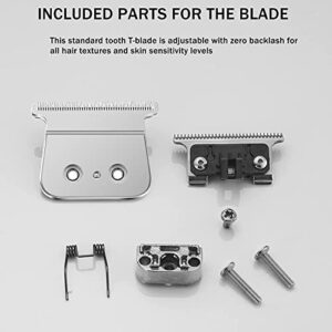 Replacement Blades Compatible with BaByliss FX787(FX787G/FX787B2/FX787RG/ FX787S) and FX726,Silver