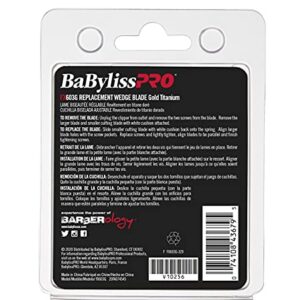 BaBylissPRO BaBylissPRO Barberology Gold Wedge Replacement Blade, 1 ct.