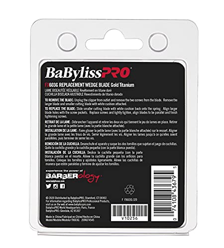 BaBylissPRO BaBylissPRO Barberology Gold Wedge Replacement Blade, 1 ct.