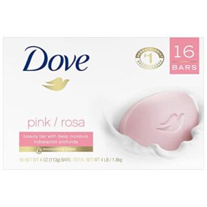 dove soap pink bar – 4.75oz (16 pack)16