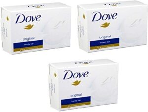 white moisturizing cream beauty bar dove 3.75 oz (pack of 3)
