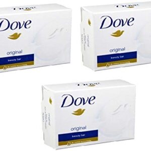 White Moisturizing Cream Beauty Bar Dove 3.75 oz (Pack of 3)