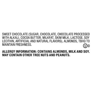 DOVE PROMISES Almond Dark Chocolate Candy 7.61-Ounce Bag (Pack of 8)