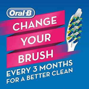 Oral-B Pulsar 3D White Advanced Bacteria Guard Toothbrushes Pack of 4