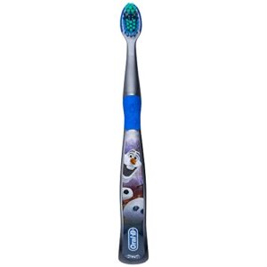 Oral-B Disney Frozen Toothbrush, 3+ YRS, Extra Soft (Characters Vary) - Pack of 4