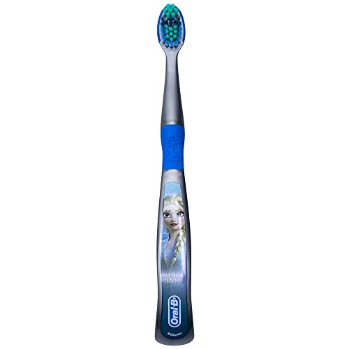 Oral-B Disney Frozen Toothbrush, 3+ YRS, Extra Soft (Characters Vary) - Pack of 4