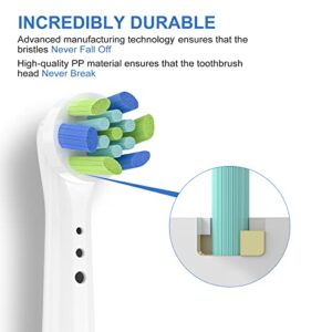 Replacement Toothbrush Heads Compatible with Oral B Braun Electric Tooth Brush, for Deep Cleaning, Effective Whitening Replacement Heads Refills, 8 Pack