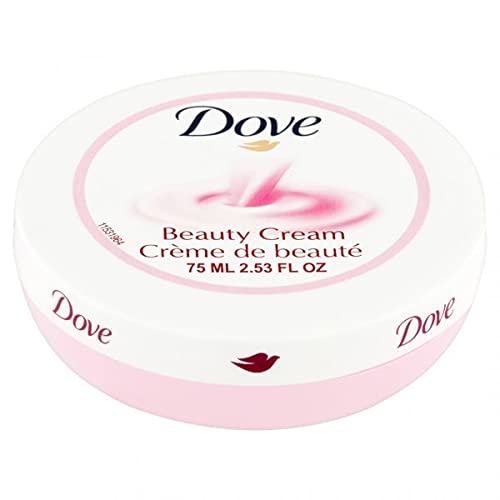 Dove Beauty Cream Pink 4 Pack ~ Dove Cream Oil Body Lotion For Skin Care, Body Care | Dove Beauty Cream Creme De Beaute (2.53 Fl Oz. Each)