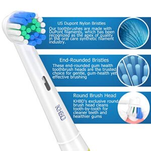 KHBD Replacement Heads Compatible with Braun Oral b Electric Toothbrush, Sensitive Toothbrush Heads for Pro 1000/9000/ 500/3000/8000/Smart/Geinus Toothbrush-16 Pack