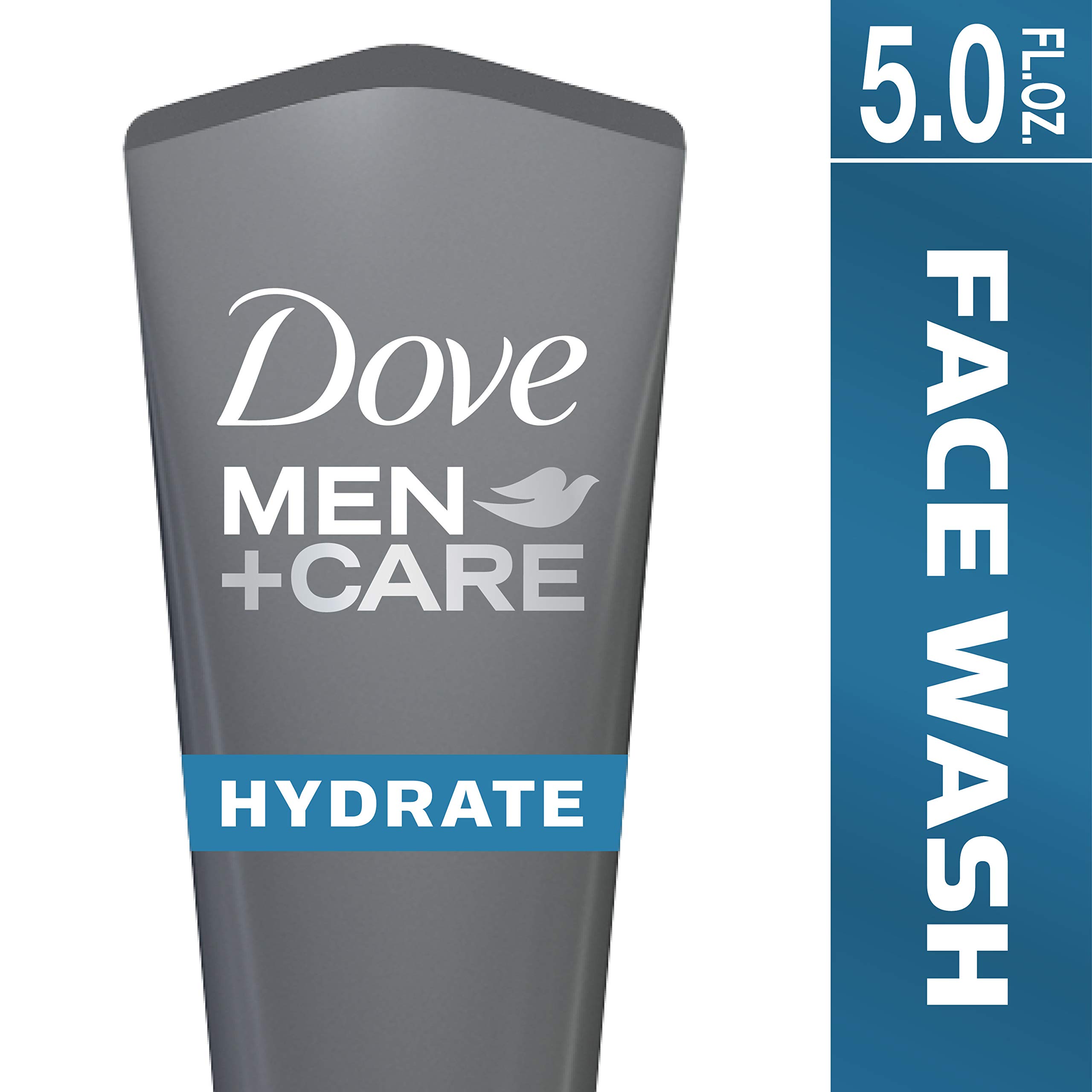 DOVE MEN + CARE Face Wash Hydrate Plus, 5 Fl Oz