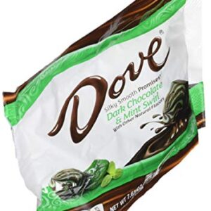 Dove Promises Dark Chocolate Mint Swirl Candy Bag, 7.61 Oz