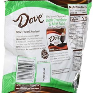 Dove Promises Dark Chocolate Mint Swirl Candy Bag, 7.61 Oz