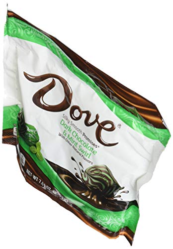 Dove Promises Dark Chocolate Mint Swirl Candy Bag, 7.61 Oz