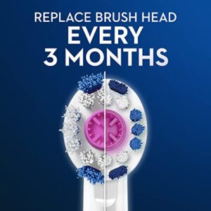 Oral-B 3D White Electric Toothbrush Replacement Brush Heads, 6 Count