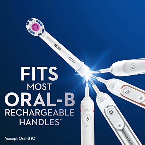 Oral-B 3D White Electric Toothbrush Replacement Brush Heads, 6 Count