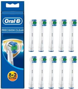 oral-b precision clean brush heads with bacterial protection – prevents bacterial growth on bristles