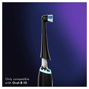 Braun Oral-B 4210201319832 iO Black Ultimate Cleaning Toothbrush Heads for Sensational Mouth Feeling 2 Pieces