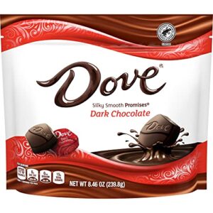 dove promises dark chocolate candy bag, 8.46 oz
