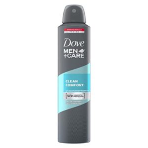 dove men deodorant, clean comfort scent, 48 hour powerful protection anti perspirant, 8.45 ounce (pack of 6)