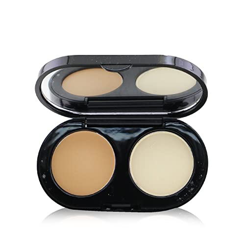 Bobbi Brown New Creamy Concealer Kit - Warm Natural Creamy Concealer + Pale Yellow Sheer Finish Pressed Powder - 3.1g/1.1oz