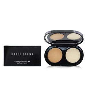 Bobbi Brown New Creamy Concealer Kit - Warm Natural Creamy Concealer + Pale Yellow Sheer Finish Pressed Powder - 3.1g/1.1oz