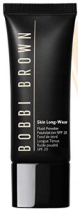 bobbi brown skin long-wear fluid powder foundation spf 20, cool chestnut 1.4 fl. oz / 40 ml