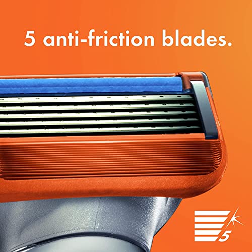 Gillette Fusion5 Men's Razor Blade Refills, 4 Count