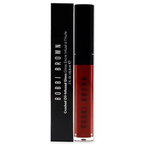 bobbi brown crushed oil-infused gloss – rock and red women lip gloss 0.2 oz