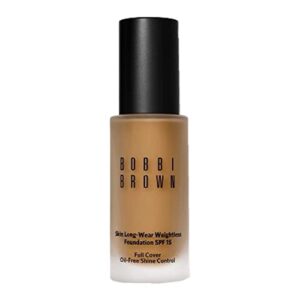bobbi brown skin long-wear weightless foundation broad spectrum spf 15 – w-056 warm natural (olive tanned beige)