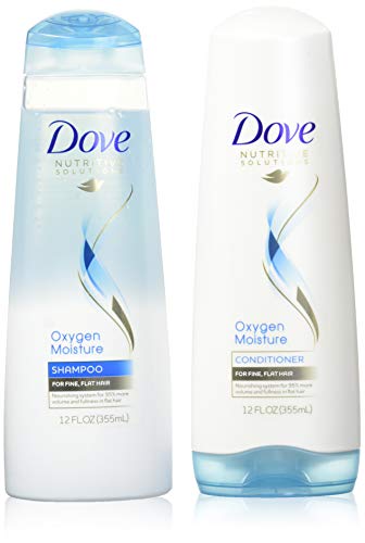 Dove Advanced Hair Series Oxygen Moisture, Shampoo and Conditioner Set, 12 Ounce Each