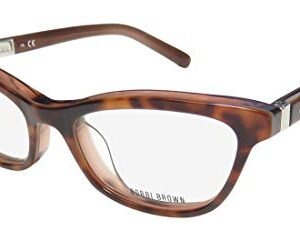 Bobbi Brown TADRN-0EE8 Women's The Adrien Tortoise Cocoa Eyeglasses