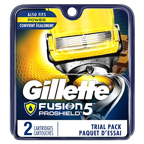 Gillette ProShield Mens Razor Blade, 2 Count