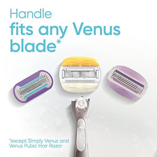 Gillette Venus ComfortGlide Womens Razor Blade Refills, 4 Count, Infused with Olay Coconut Scent