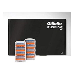 gillette fusion5 razor blades for men with precision trimmer, pack of 16 refill blades (suitable for mailbox)