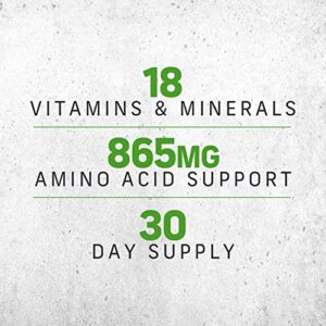 Multivitamin for Men | MuscleTech Platinum Multivitamin | Vitamin C for Immune Support | 18 Vitamins & Minerals | Vitamins A C D E B6 B12 | Daily Workout Supplements | Mens Multivitamins, 90 ct