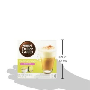 Nescafe Dolce Gusto Pods, Skinny Cappuccino, 16 Count (Pack of 3)