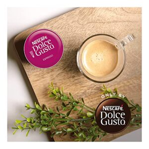 NESCAFÃ‰ Dolce Gusto Coffee Capsules Espresso 48 Single Serve Pods, (Makes 48 Cups) 48 Count