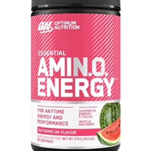 Optimum Nutrition Essential AMIN.O. Energy, Green Apple, 9.5 oz (270 g)