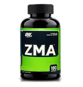 optimum nutrition zma, zinc monomethionine aspartate, capsules 180 ea(pack of 2)