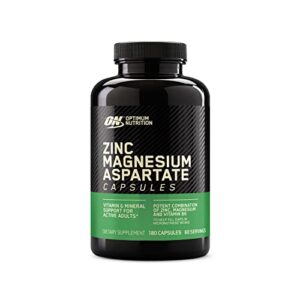 optimum nutrition gold standard 100% micellar casein protein powder with zma muscle recovery and endurance supplement for men and women