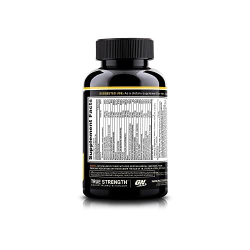 Optimum Nutrition Opti-Men Daily Multivitamin Supplement, 90 Count