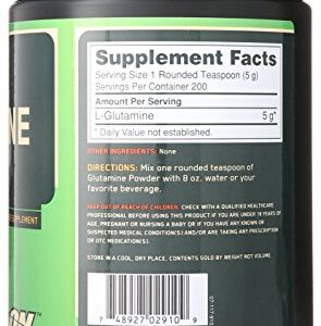 Optimum Nutrition Glutamine Powder, 1000g